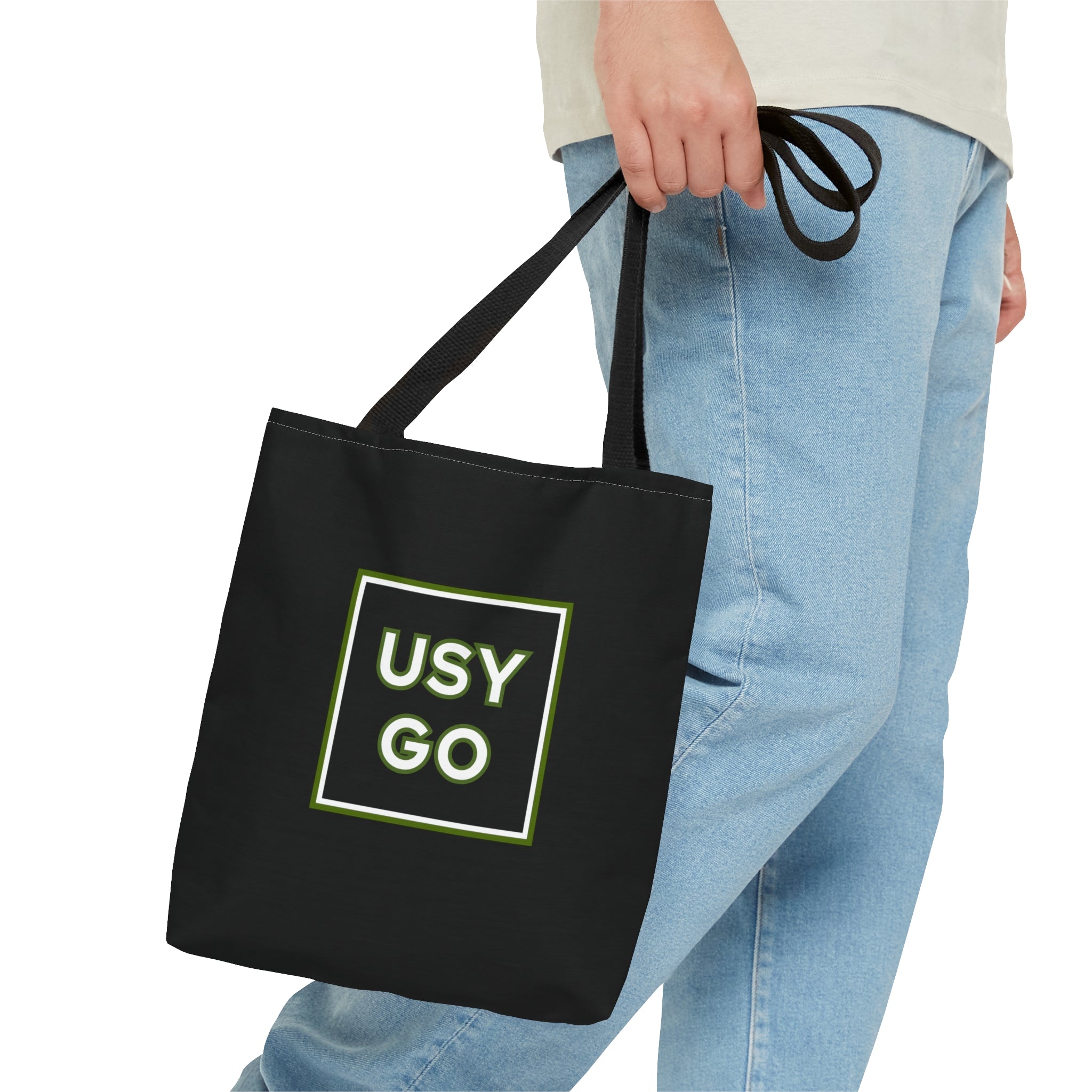 Black USYGO Tote Bags in 3 Sizes