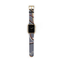 Flying Squares Gold Matte Watch Band Strap Apple