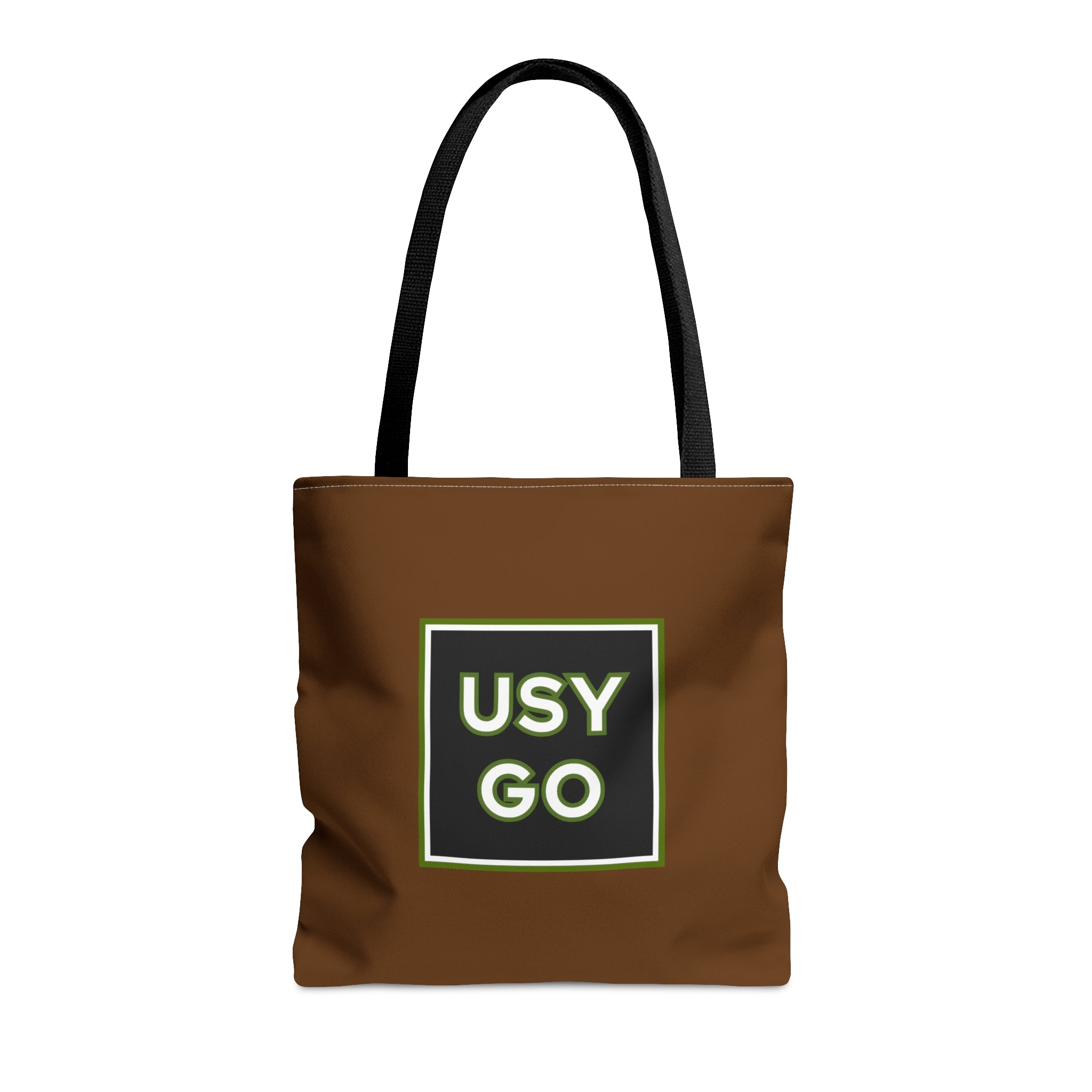 Medium Brown USYGO Tote Bag