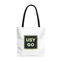 Large White USYGO Tote Bag
