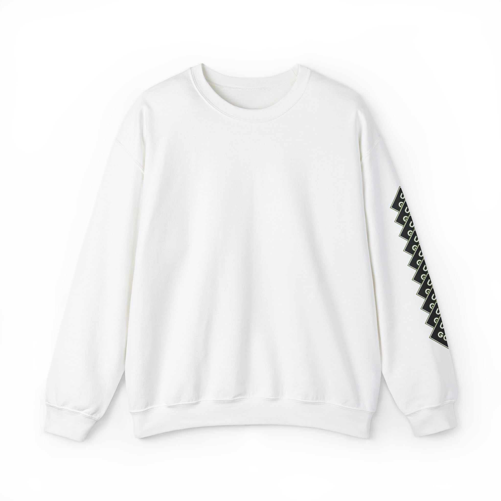 Unisex White USYGO Crewneck Sweatshirt