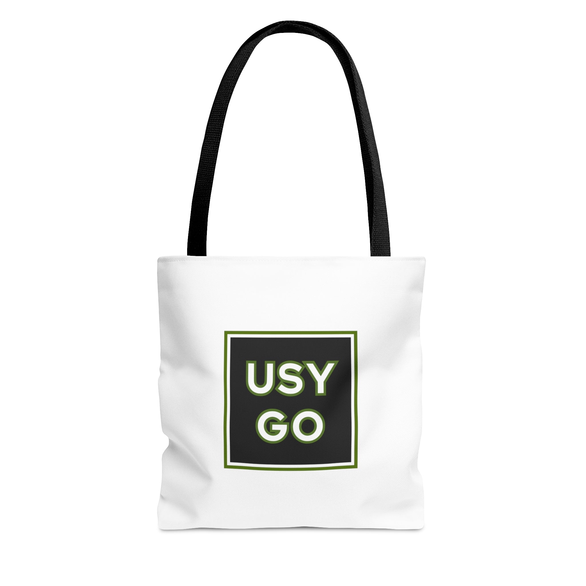 Small White USYGO Tote Bag