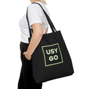 Large Black USYGO Tote Bags