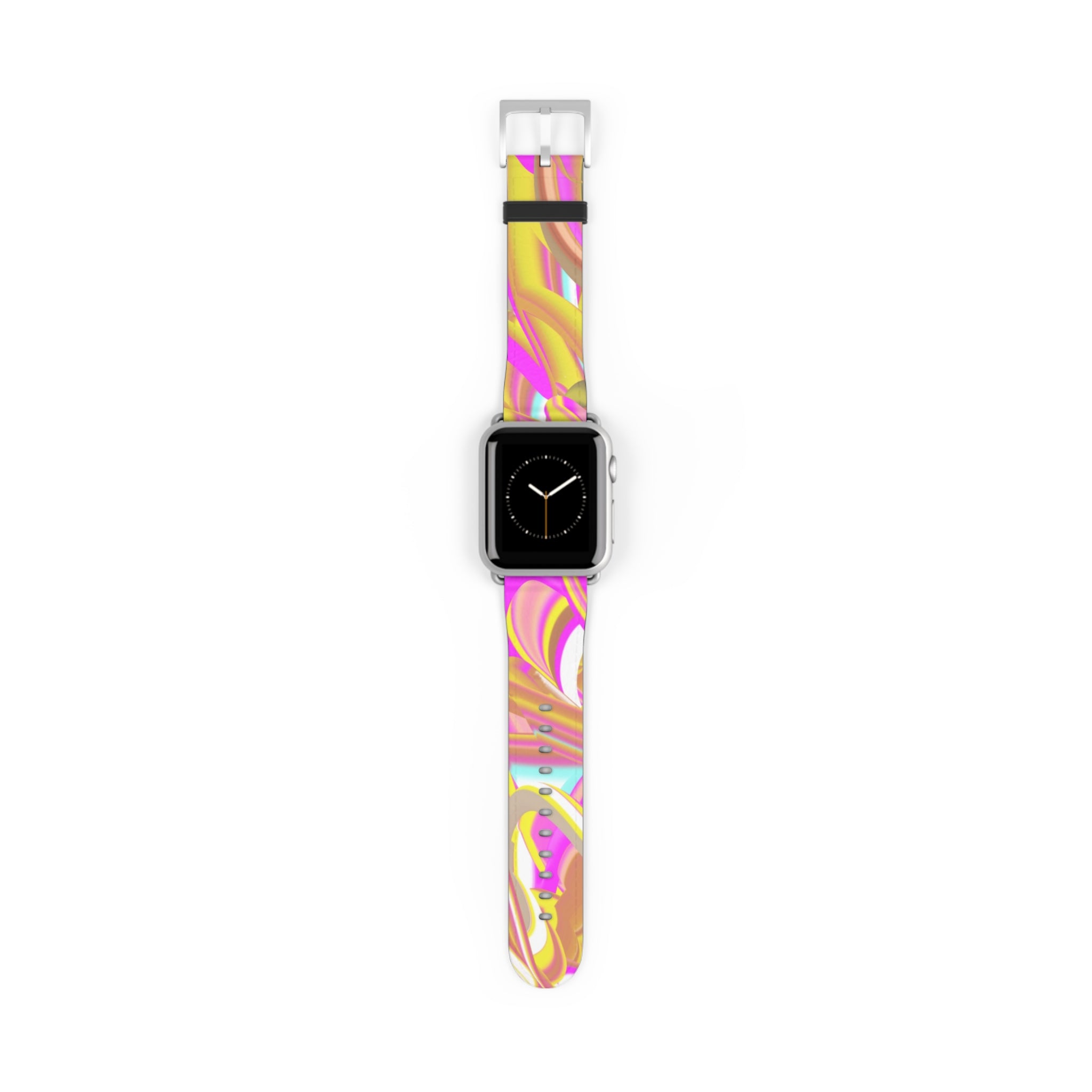 Colors Silver Matte Band Strap Apple Watch