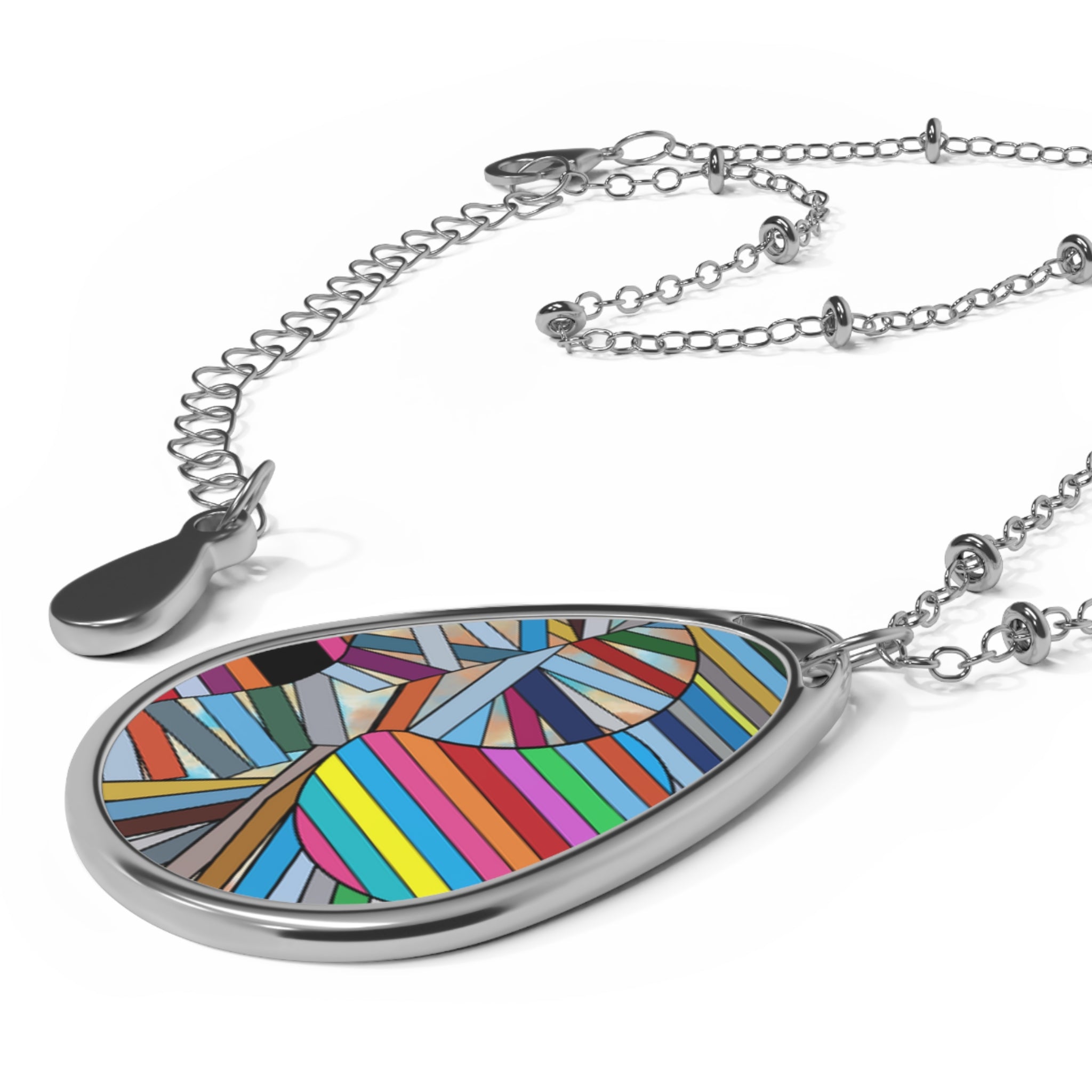 Abstract Pendant Necklace by @johnnygraff31