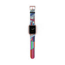 Abstract Rose Gold Matte Band Strap Smart watch