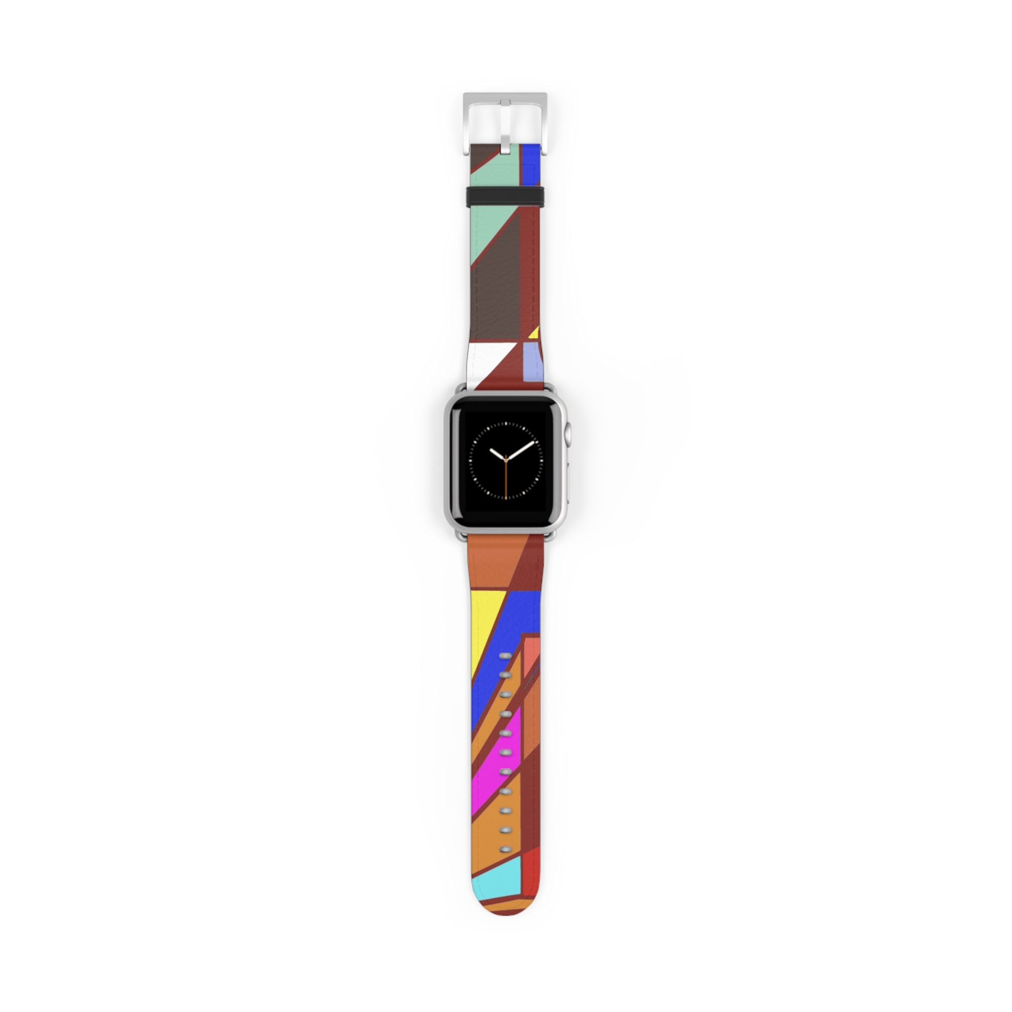 Ambient Silver Matte Band Strap Apple Watch