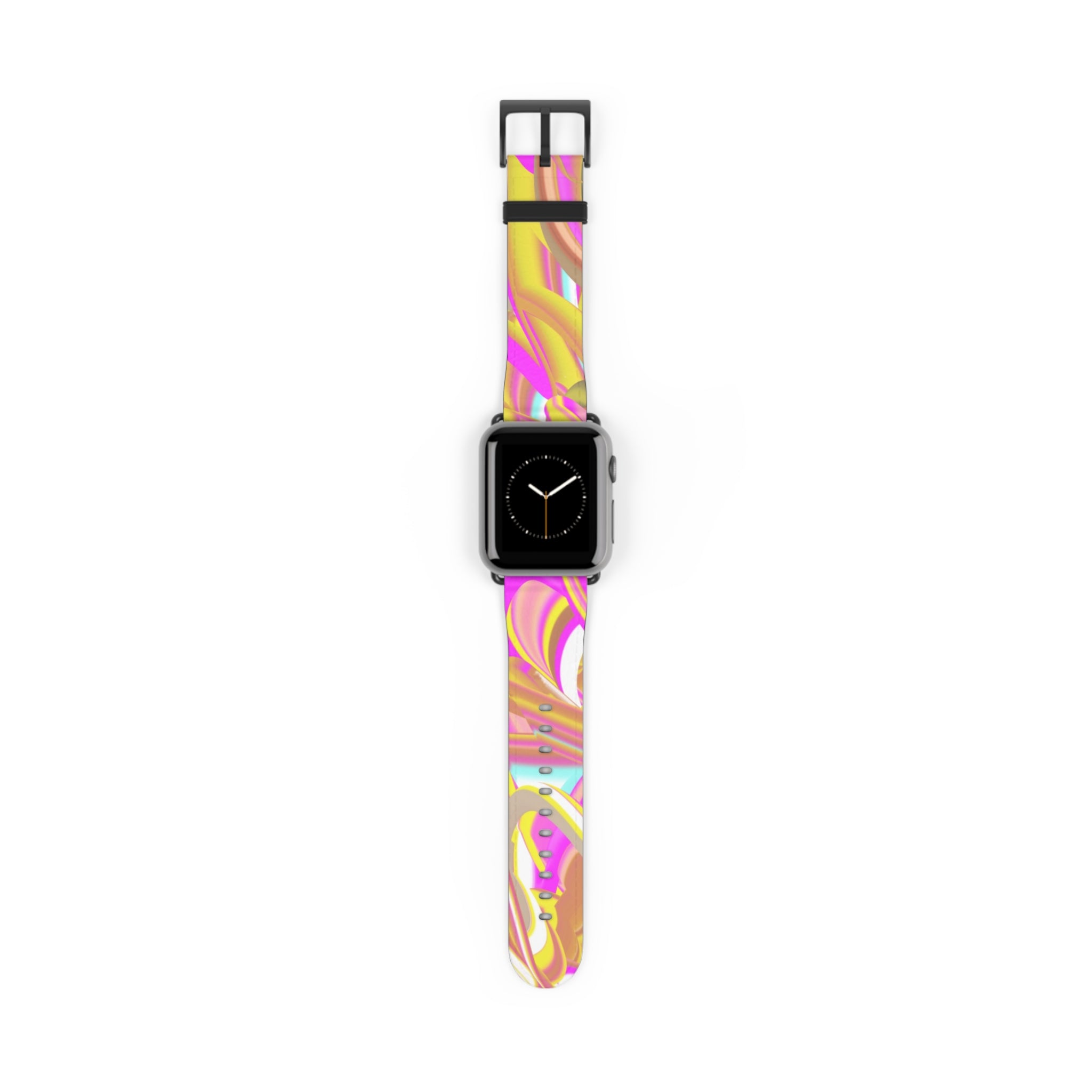Colors Black Matte Band Strap Apple Watch