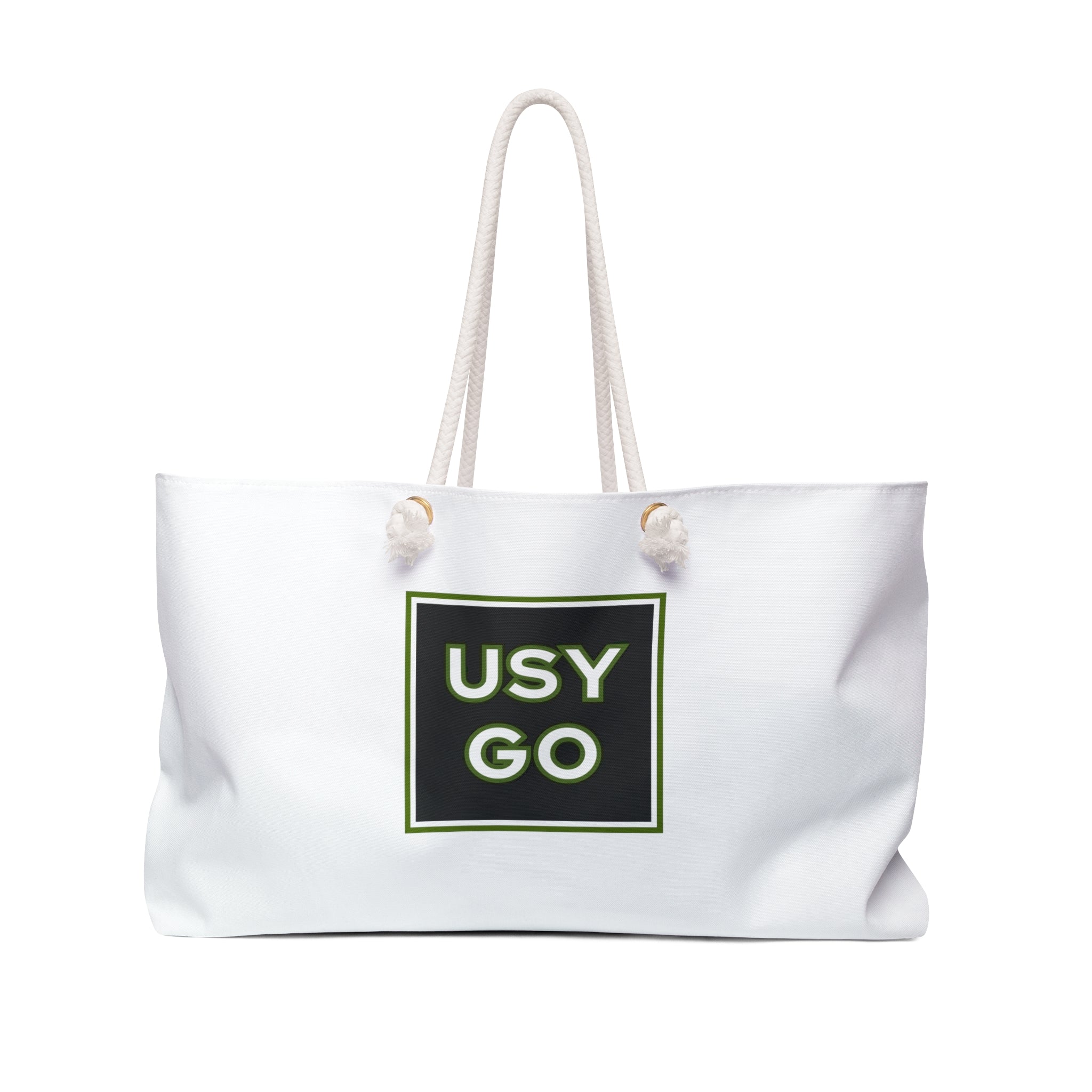White USYGO Weekender Tote Bag