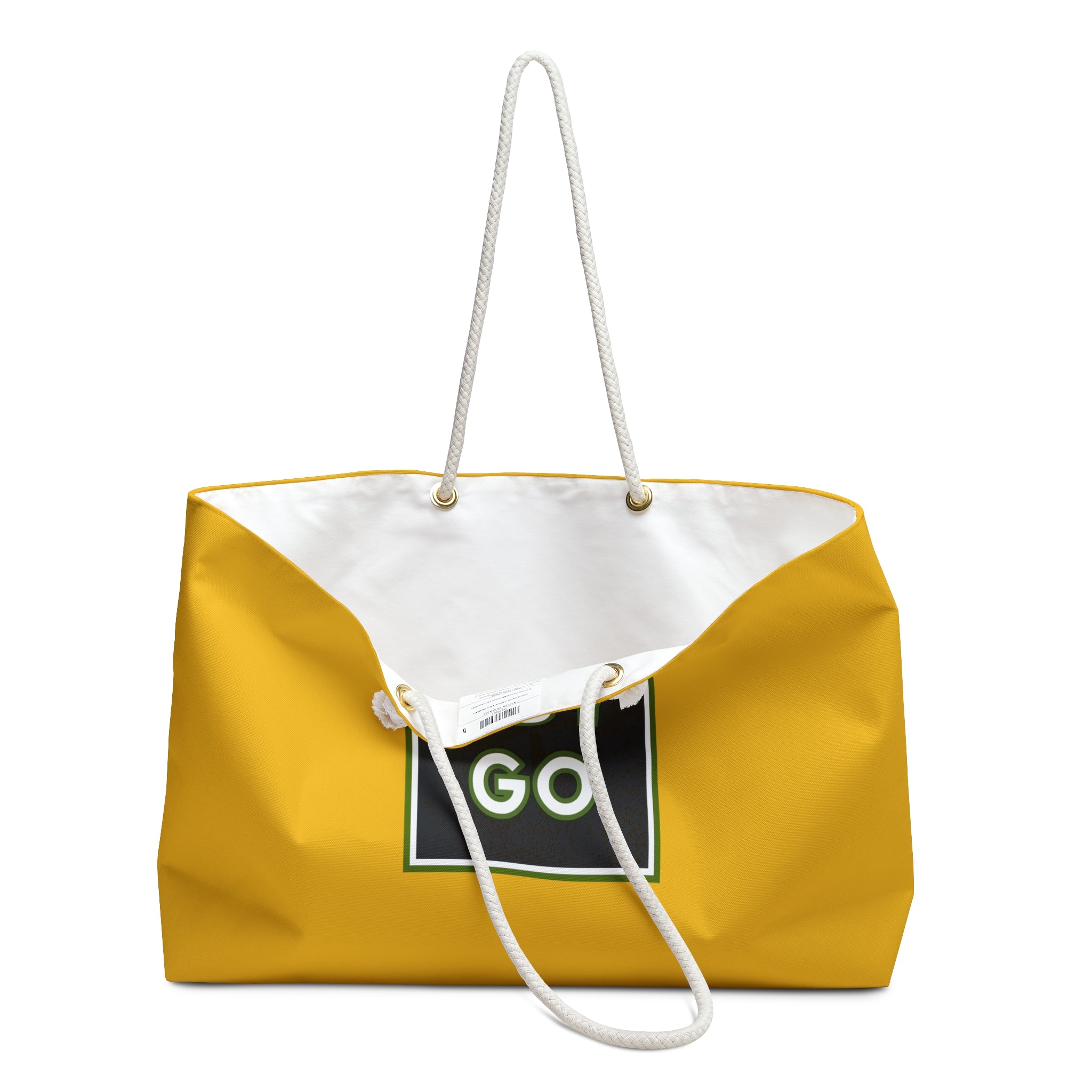 Yellow USYGO Weekender Bag