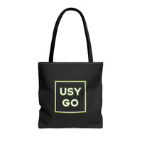 Medium Black USYGO Tote Bags