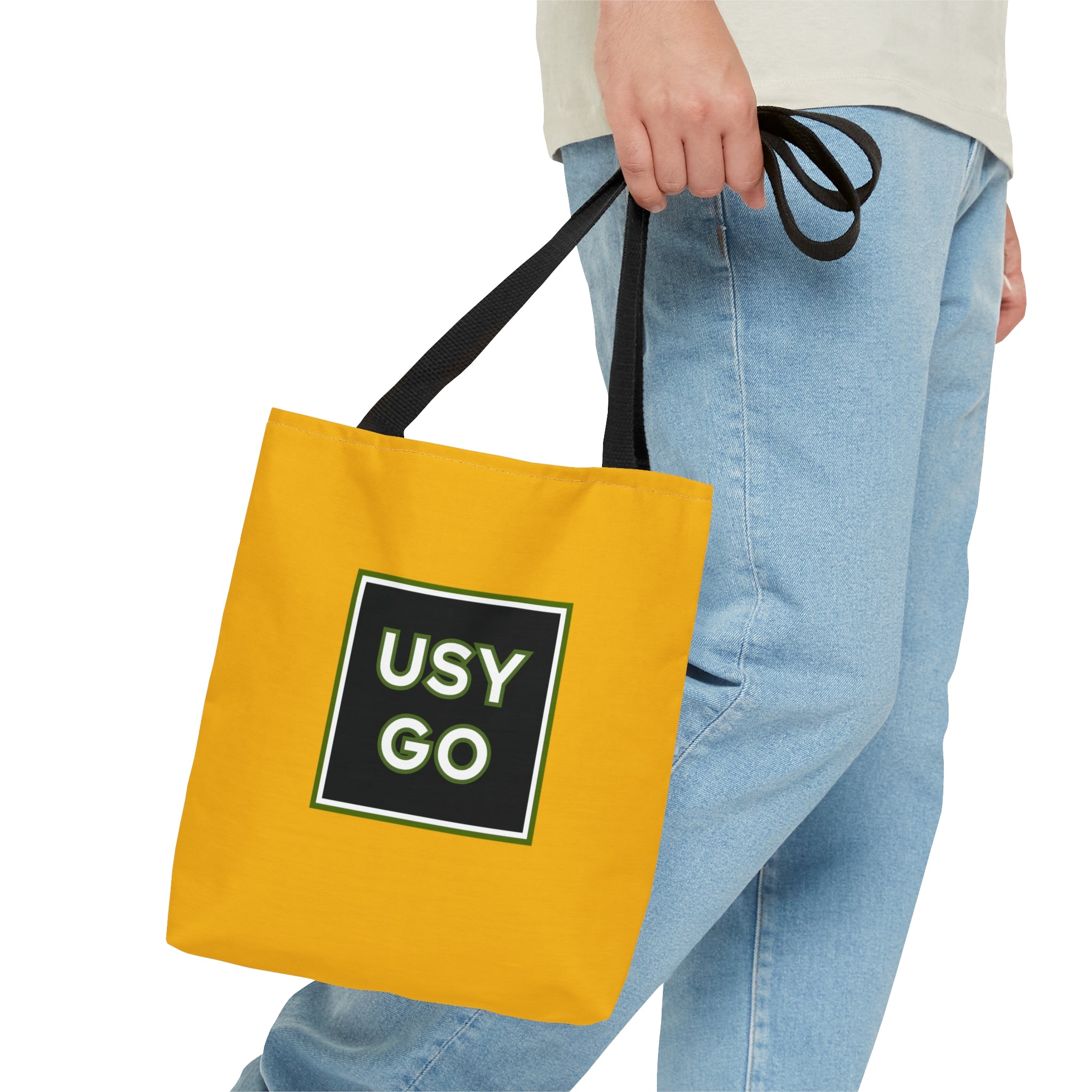 Small Yellow USYGO Tote Bag
