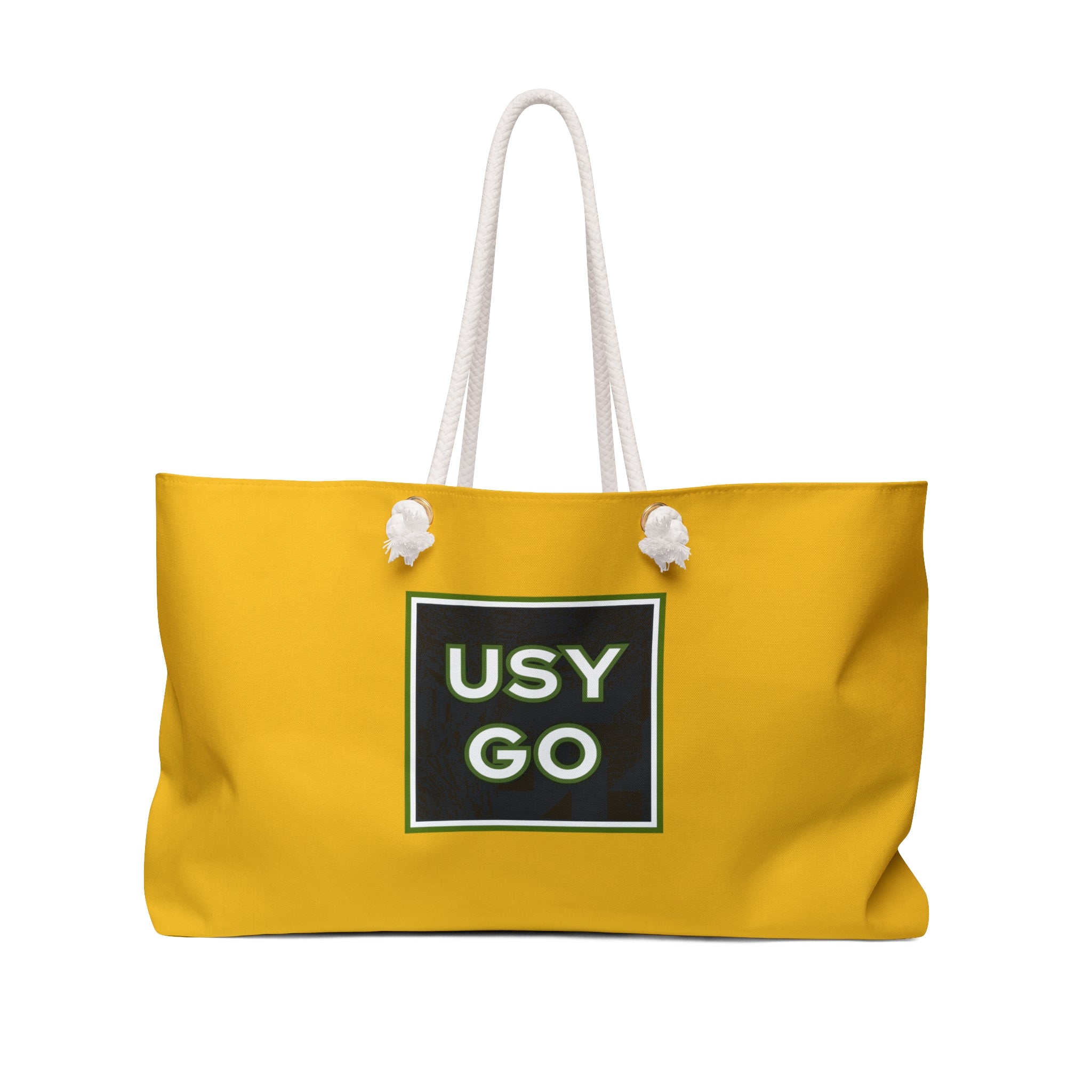 Yellow USYGO Weekender Beach Tote Bag