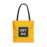 Large Yellow USYGO Tote Bag