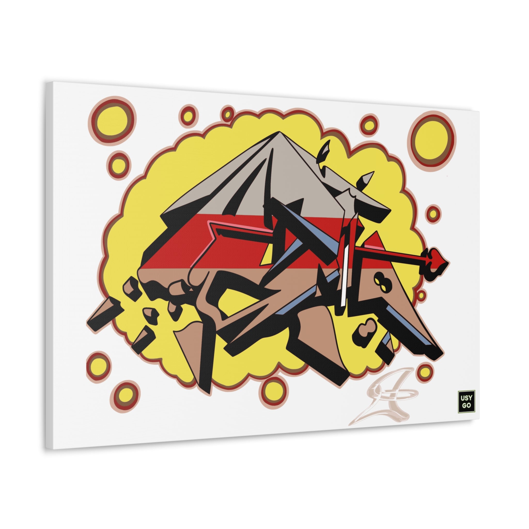 ACE Canvas by @johnnygraff31 – Urban Art Print