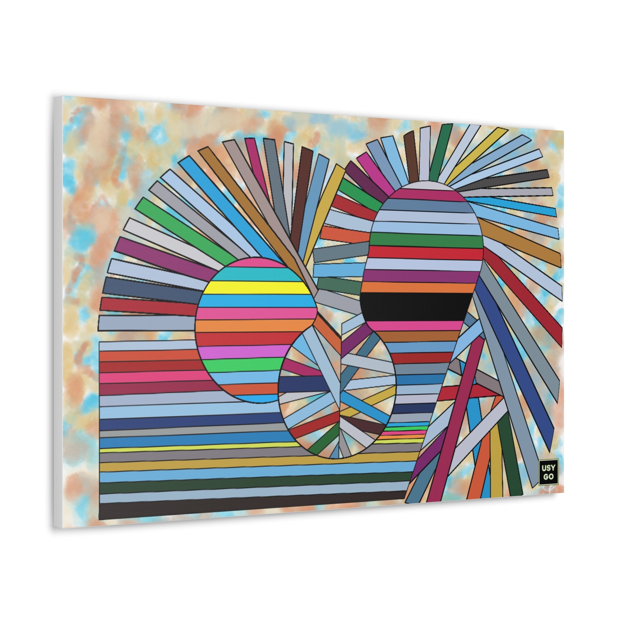 ABSTRACT  Canvas by @johnnygraff31 – Urban Art Print