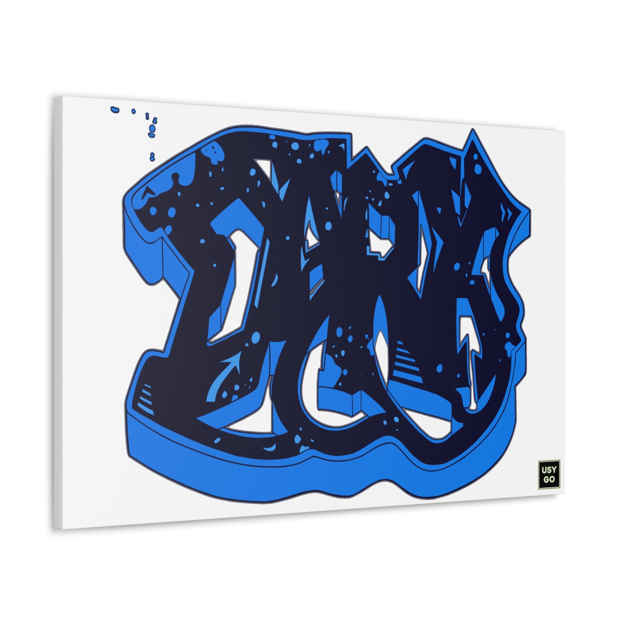 DARK Canvas by @johnnygraff31 – Urban Art Print