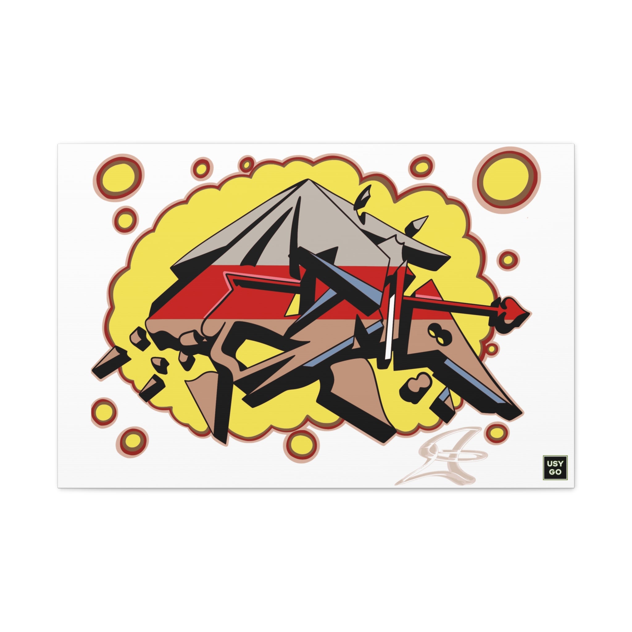 ACE Canvas by @johnnygraff31 – Urban Art Print