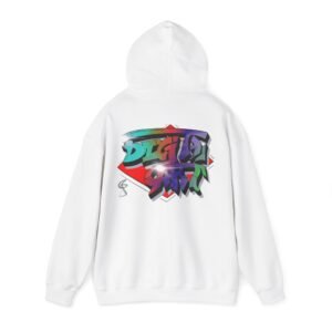 usygo digital art hoodie — designed by @johnnygraff31 DIGITAL ART unisex streetwear hoodie by USYGO with graffiti back graphic