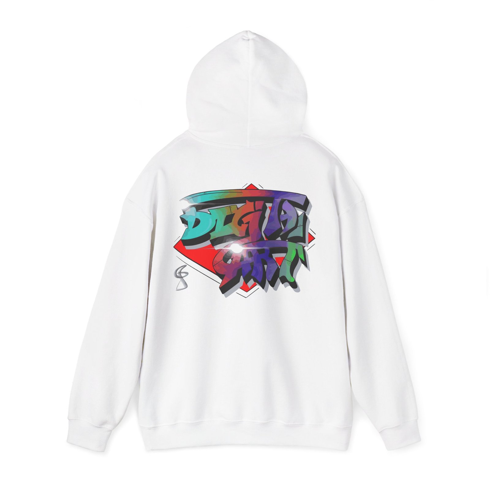 usygo digital art hoodie — designed by @johnnygraff31 DIGITAL ART unisex streetwear hoodie by USYGO with graffiti back graphic