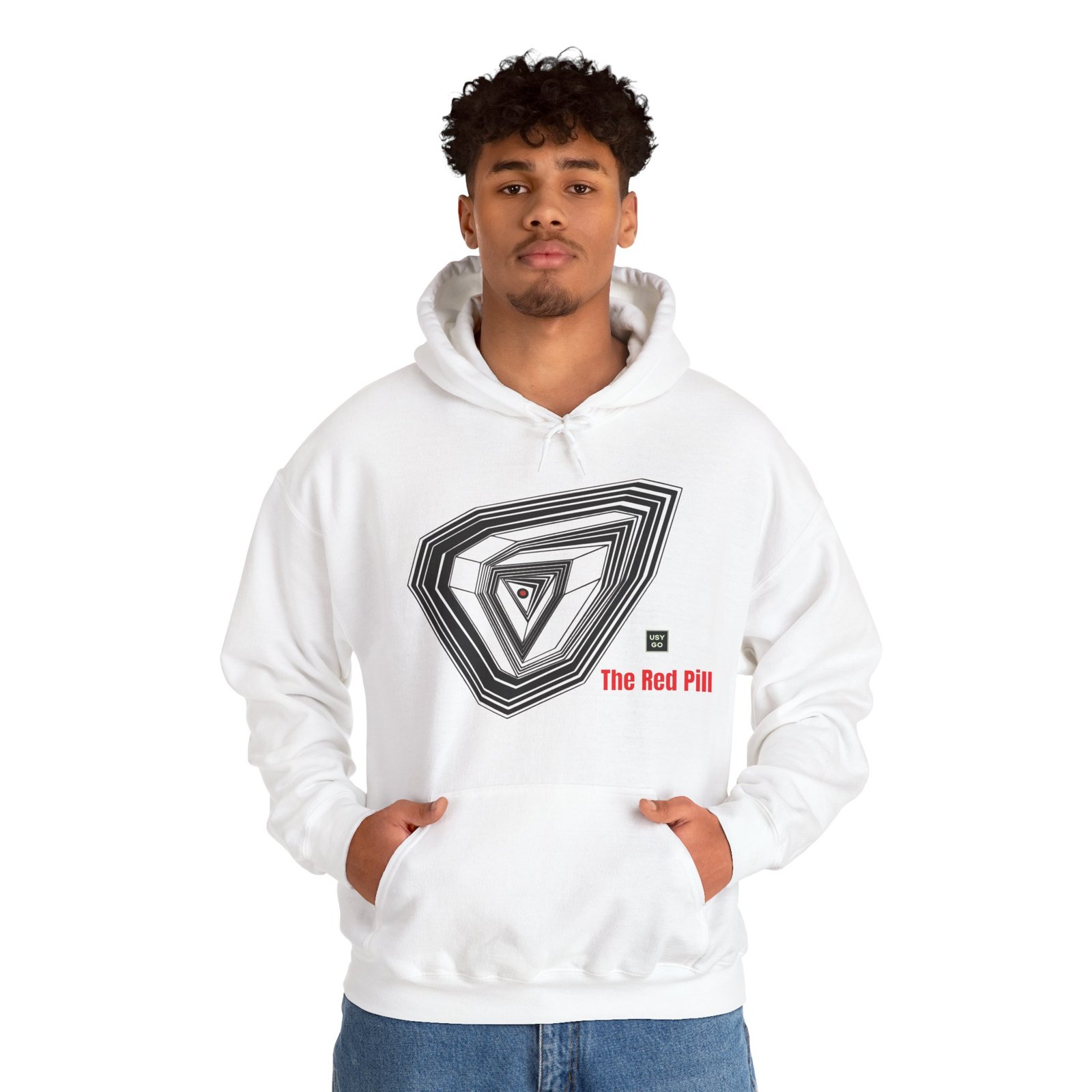 usygo red pill hoodie — designed by @johnnygraff31 usygo red pill hoodie — designed by @johnnygraff31