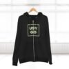 usygo core logo zip hoodie