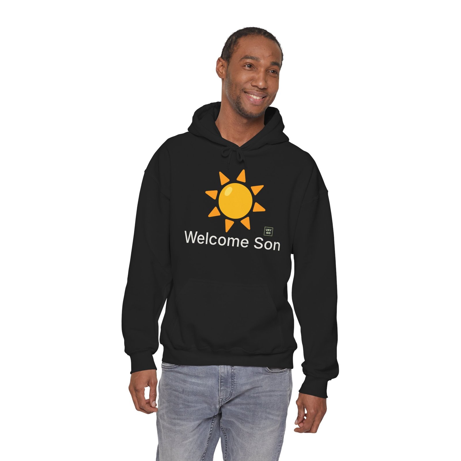 welcome son – unisex streetwear hoodie