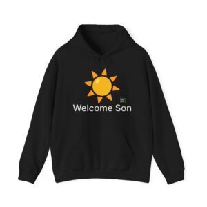 welcome son – unisex streetwear hoodie