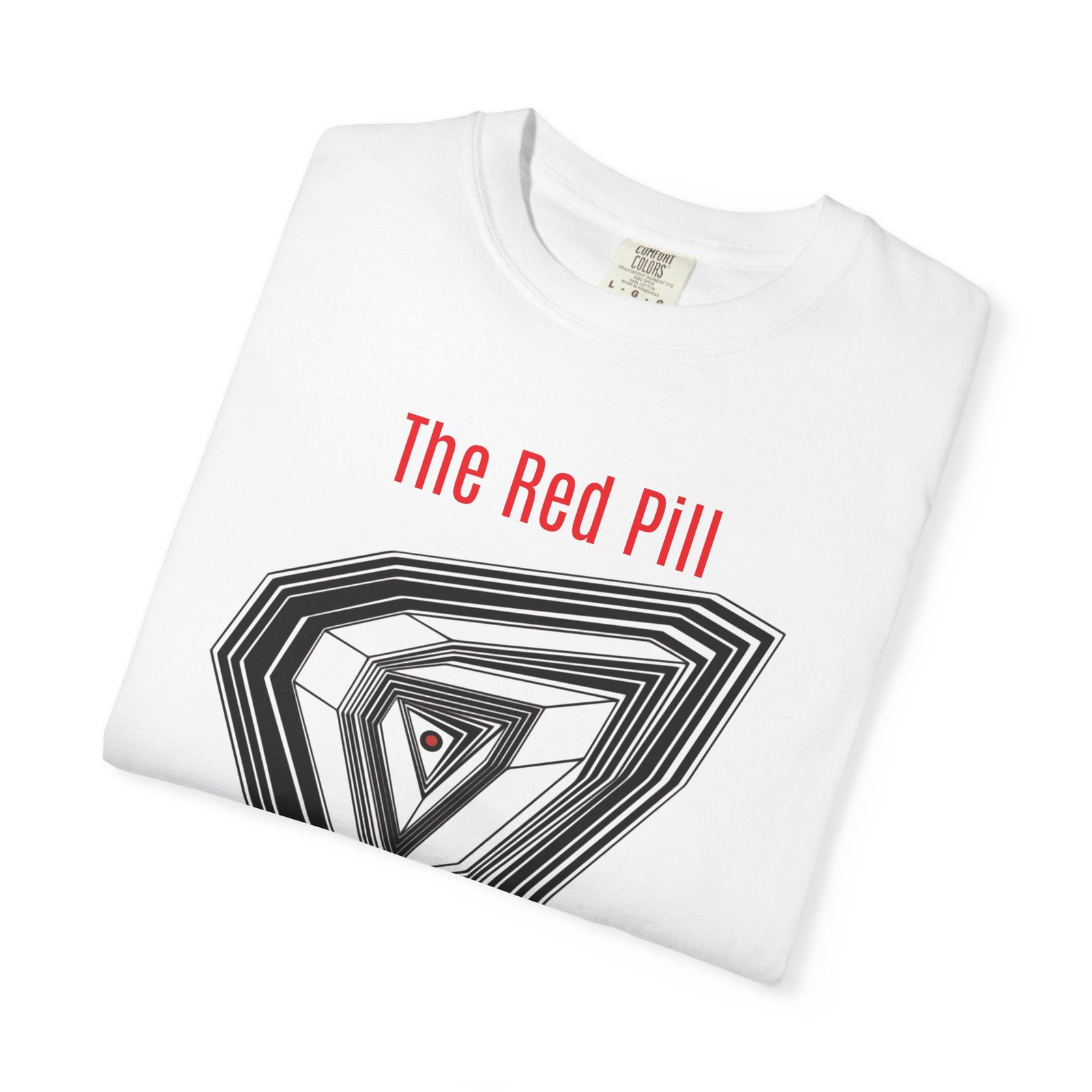 usygo the red pill garment dyed t shirt usygo the red pill garment dyed t shirt