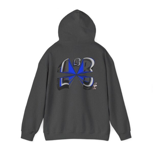 usygo b hoodie — deconstructed back graphic by @johnnygraff31